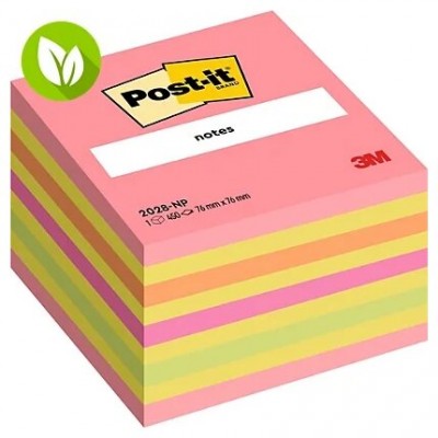 PACK 6 BLOCS 450 HOJAS NOTAS ADHESIVAS 76X76MM COLORES SURTIDOS 2028-OCPPX6 POST-IT 7100321804 (Espera 4 dias)