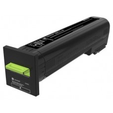 Lexmark CS820, CX82x, CX860 Cartucho de toner negro rendimiento extra alto Retornable (33K)