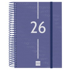 AGENDA 2026 BASIC YEAR E10 155X212MM DIA PAGINA AZUL FINOCAM 741101026 (Espera 4 dias)