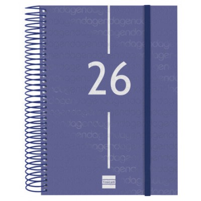 AGENDA 2026 BASIC YEAR E10 155X212MM DIA PAGINA AZUL FINOCAM 741101026 (Espera 4 dias)