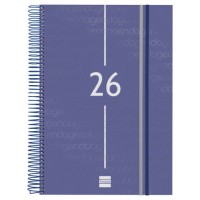 AGENDA 2026 BASIC YEAR E40 210X297MM DIA PAGINA AZUL FINOCAM 741111026 (Espera 4 dias)