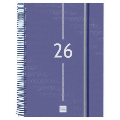 AGENDA 2026 BASIC YEAR E40 210X297MM DIA PAGINA AZUL FINOCAM 741111026 (Espera 4 dias)
