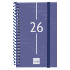 AGENDA 2026 BASIC YEAR E3 79X127MM SEMANA VISTA HORIZONTAL AZUL FINOCAM 741421026 (Espera 4 dias)