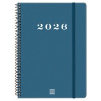 AGENDA 2026 BASIC MY E10 155X212MM SEMANA VISTA HORIZONTAL AZUL FINOCAM 743501026 (Espera 4 dias)