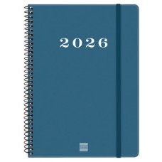 AGENDA 2026 BASIC MY E10 155X212MM SEMANA VISTA HORIZONTAL AZUL FINOCAM 743501026 (Espera 4 dias)