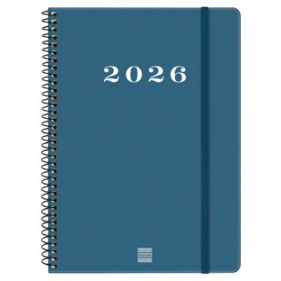 AGENDA 2026 BASIC MY E10 155X212MM SEMANA VISTA HORIZONTAL AZUL FINOCAM 743501026 (Espera 4 dias)