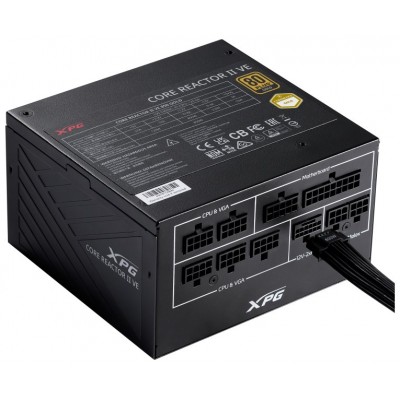 FUENTE  ALIMENTACION XPG COREREACTOR II 850W 80+ GOLD FULLY MODULAR ATX FUENTE  ALIMENTACION XPG COREREACTOR II 850W 80+ GOLD FULLY MODULAR ATX