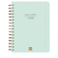 AGENDA 2026 TRENDY ALMA E10 155X212MM DIA PAGINA MENTA FINOCAM 762040326 (Espera 4 dias)