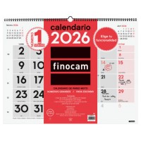 CALENDARIO 2026 NEUTRO PARED MIXTO XL 540X420MM FINOCAM 780020026 (Espera 4 dias)