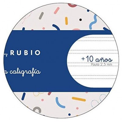 CUADERNO GRAPADO A4 50HOJAS PAUTA 2,5MM MR CON EJERCICIOS RUBIO MIQUELRIUS 8146 (Espera 4 dias)