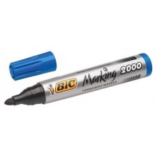 MARCADOR PERMANENTE 2000 PUNTA REDONDA TRAZO 1,7MM AZUL BIC 8209143 (MIN12) (Espera 4 dias)