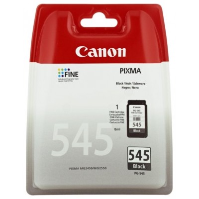 CANON CARTUCHO PG545 NEGRO 8ML 180 PAGINAS