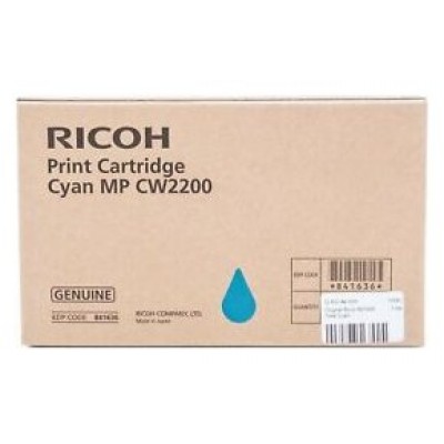 RICOH CW2200SP GEL INK CYAN 100ML 440PAG.