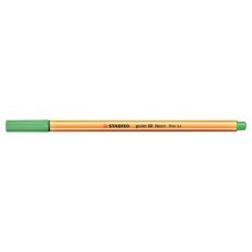 ROTULADOR PUNTA FINA POINT 88 0.4MM VERDE NEON STABILO 88/033 (MIN10) (Espera 4 dias)