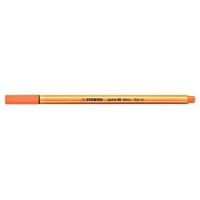 ROTULADOR PUNTA FINA POINT 88 0.4MM NARANJA NEON STABILO 88/054 (MIN10) (Espera 4 dias)