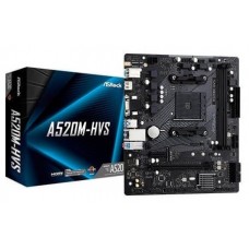 PB AMD SAM4 ASROCK A520M-HVS 4SATA3 M2 6USB32 PCIE