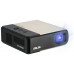 ASUS ZenBeam E2 videoproyector Proyector de alcance estándar 300 lúmenes ANSI DLP WVGA (854x480) Negro, Oro (Espera 4 dias)