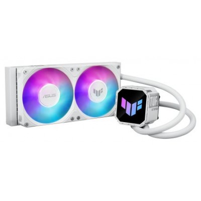 ASUS TUF GAMING LC III 240 ARGB WHT Procesador Sistema de refrigeración líquida todo en uno 12 cm Blanco (Espera 4 dias) ASUS TUF GAMING LC III 240 ARGB WHT Procesador Sistema de refrigeración líquida todo en uno 12 cm Blanco (Espera 4 dias)