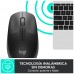 Logitech - Raton optico M190 - Inalambrico - Negro