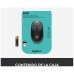 Logitech - Raton optico M190 - Inalambrico - Negro