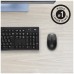 Logitech - Raton optico M190 - Inalambrico - Negro