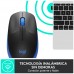 RATON LOGITECH INALAMBRICO M190 USB AZUL 910-005907