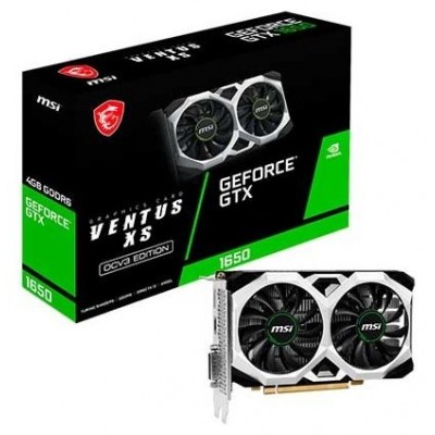 MSI VENTUS GeForce GTX 1650 D6 XS OCV3 NVIDIA GeForce GTX 1660 4 GB GDDR6 (Espera 4 dias)