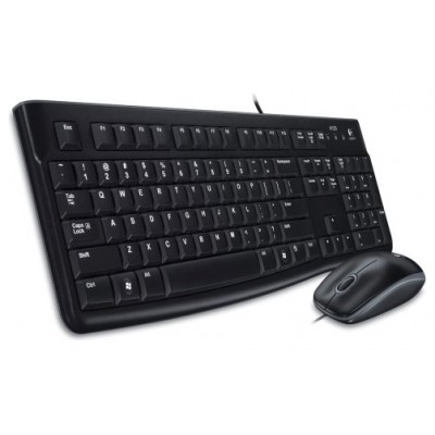 Logitech - Kit teclado y raton MK120 - USB - Teclado