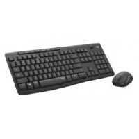 COMBO TECLADO RATON LOGITECH MK295 RF INALAMBRICO NEGRO