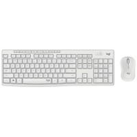 TECLADO LOGITECH MK295 SILENT WIRELESS COMBO ALEMAN WHITE (Espera 4 dias)