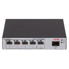 H3C LS-1600V2-6P-GL switch Gestionado L2 Gigabit Ethernet (10/100/1000) Negro, Gris (Espera 4 dias)