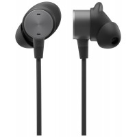 HEADSET LOGITECH ZONE WIRED EARBUDS GRAPHITE  USB