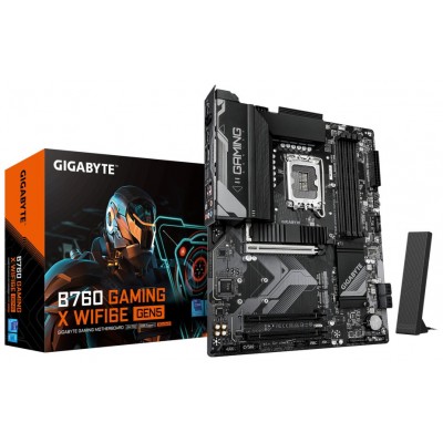 PLACA BASE GIGABYTE B760M G X WF6E 1700 ATX WiFi 6E PCIe 4.0 RGB 4XDDR5 PLACA BASE GIGABYTE B760M G X WF6E 1700 ATX WiFi 6E PCIe 4.0 RGB 4XDDR5