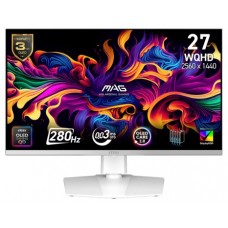 MSI MAG 272QPW QD-OLED X28 pantalla para PC 67,3 cm (26.5") 2560 x 1440 Pixeles Wide Quad HD Blanco (Espera 4 dias)