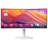 MSI MONITOR MODERN MD342CQPW. 34" VA CURVO 1500R. 3440X1440. 120 HZ. BLANCO (Espera 4 dias)