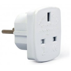 ADAPTADOR ALIMENTACION GEMBIRD CA PARA UK A SCHUKO UE 7.5A
