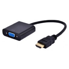 Gembird Adaptador HDMI(M) a VGA(H) + Audio