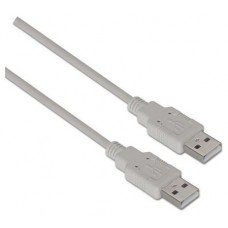 CABLE USB 2.0 TIPO AM-AM BEIGE 1.0M AISENS A101-0021