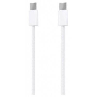 AISENS - CABLE USB 2.0 3A 60W APPLE, TIPO USB-C/M-USB-C/M, BLANCO, 2.0M