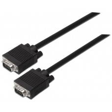 AISENS - CABLE SVGA, HDB15/M-HDB15/M, NEGRO, 5.0M