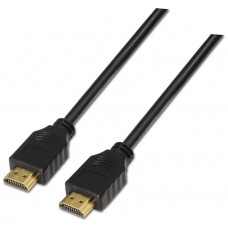 CABLE HDMI ALTA VELOCIDADHEC AM-AM NEGRO 1.0M AISENS