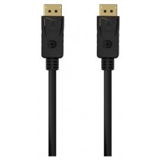 AISENS - CABLE DISPLAYPORT V1.2 4K@60HZ, DP/M-DP/M, NEGRO, 0.5M