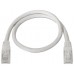 AISENS - CABLE DE RED LATIGUILLO RJ45 CAT.5E UTP AWG24, BLANCO, 1.0M