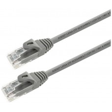 AISENS - CABLE DE RED LATIGUILLO RJ45 LSZH CAT.6A 500 MHZ UTP AWG24, GRIS, 0.5M