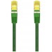 CABLE RED LATIGUILLO RJ45 LSZH CAT.7 SFTP AWG26 VERDE