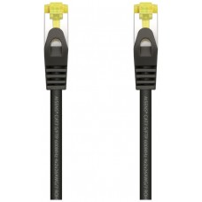 CABLE RED LATIGUILLO RJ45 LSZH CAT.7 SFTP AWG26 NEGRO