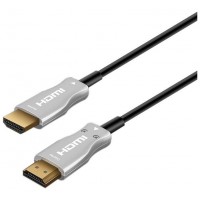 AISENS - CABLE HDMI V2.0 AOC PREMIUM ALTA VELOCIDAD / HEC 4K@60HZ 18GBPS, A/M-A/M, NEGRO, 30M