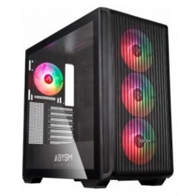 CAJA ATX ABYSM GAMING DANUBE KAMP BX300 BLACK 