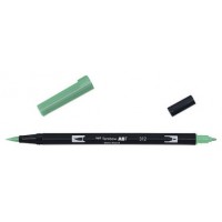 ROTULADOR DOBLE PUNTA PINCEL DUAL BRUSH-312 - COLOR HOLLY GREEN. TOMBOW ABT-312 (Espera 4 dias)