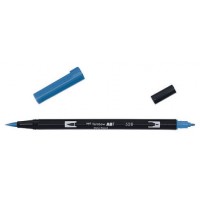 ROTULADOR DOBLE PUNTA PINCEL DUAL BRUSH-528 - COLOR NAVY BLUE. TOMBOW ABT-528 (Espera 4 dias)